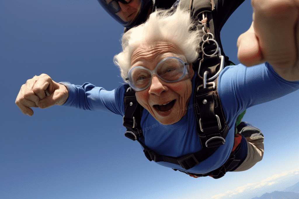 Alter und Angst trotzen Urgroßmutter feiert 99. Geburtstag mit
