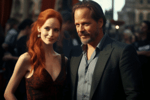 hollywood-stars-jessica-chastain-and-peter-sarsgaard-grace-tiff-despite-industry-strikes