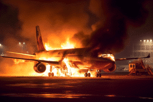 tragic-collision-at-tokyo's-haneda-airport-a-miraculous-escape-amidst-devastation