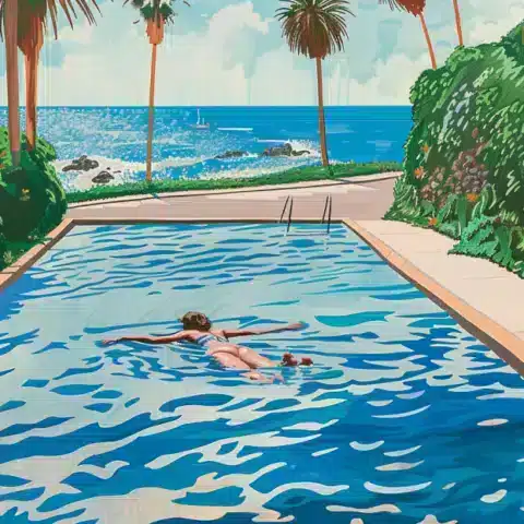 Revival-of-a-Masterpiece:-David-Hockney's-Early-Work-Hits-the-Auction-Block