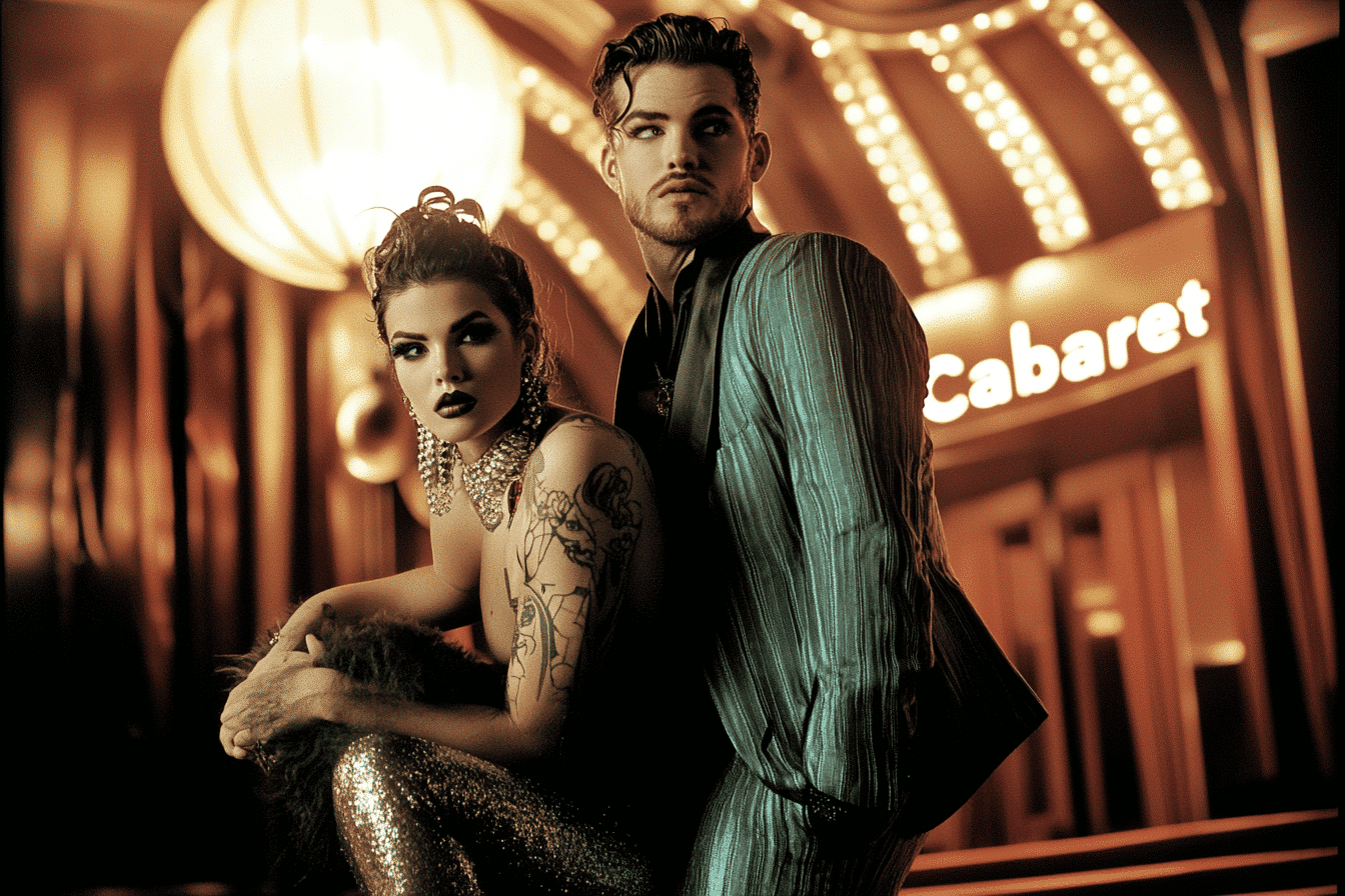 Adam-Lambert-and-Auli'i-Cravalho-Join-CABARET-at-the-Kit-Kat-Club