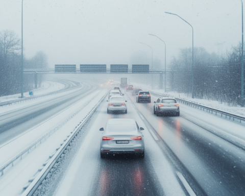 Schneechaos sorgt für massive Verkehrsprobleme im Süden